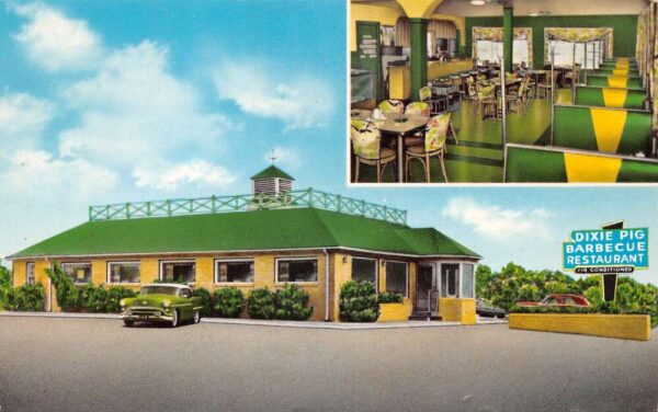 Alexandria Virginia Dixie Pig Barbecue & Restaurant Multi- Views PC U1481