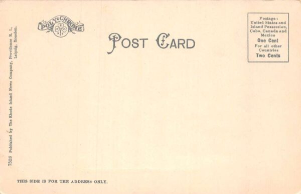 Webster Massachusetts Long Island Webster Lake Undivided Back Vintage PC U1573 - Image 2