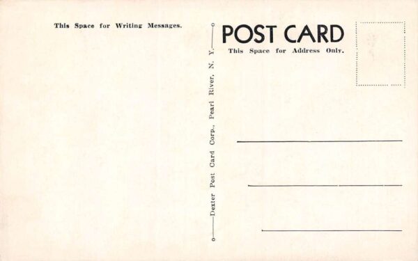 Cheraw South Carolina Cherry Laurel Inn B/W Lithograph Vintage Postcard U1661 - Image 2
