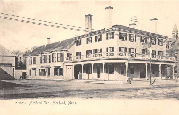 Medford Massachusetts Medford Inn Undivided Back Vintage Postcard U1663
