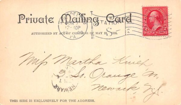 Washington DC Pennsylvania Avenue Street Scene Greetings Postcard AA64501 - Image 2