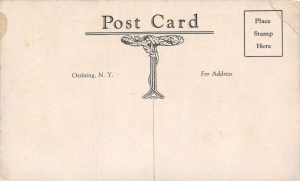 Ossining New York Ellis Place & The Little Shop Tea Room & Inn PC U1810 - Image 2