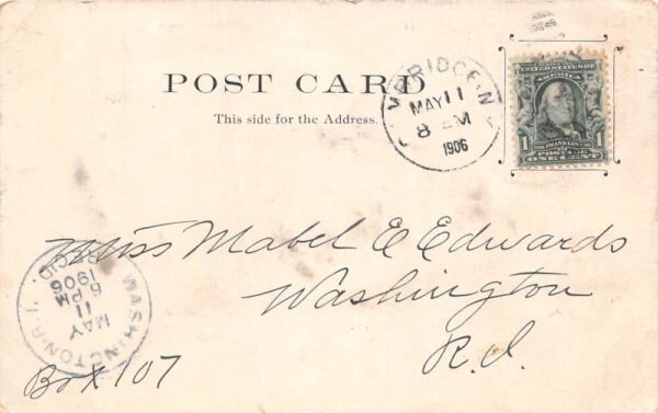 Cambridge New York The Cambridge Hotel Undivided Back Vintage Postcard U1818 - Image 2