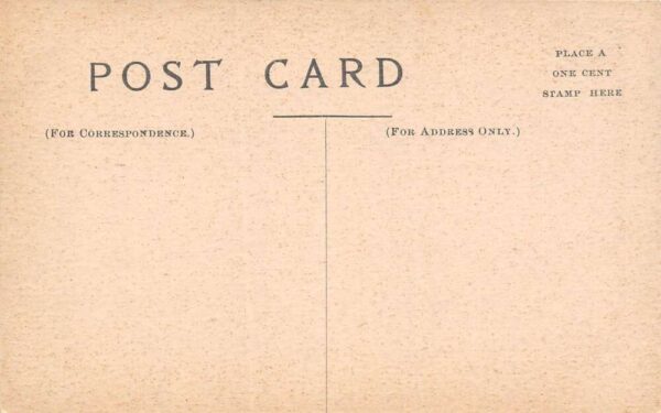 Lowell Vermont Main Street B/W Lithograph Vintage Postcard U1874 - Image 2