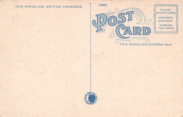 Laconia New Hampshire Main Street White Border Vintage Postcard U1908 - Image 2