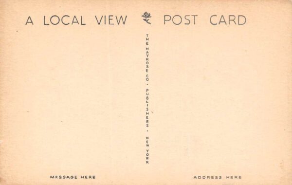 Red Bank New Jersey Broad Street The Strand Theatre Vintage Postcard U1982 - Image 2