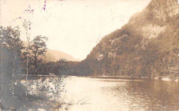 Hurricane New York Hurricane Lodge Lake View Real Photo Postcard AA64614