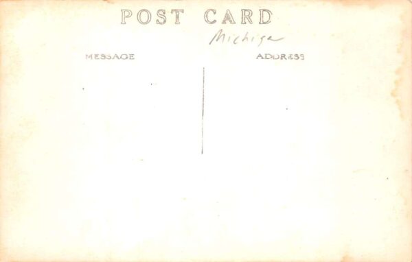 Baw Beese Lake Michigan Cottages Scenic View Real Photo Postcard AA64627 - Image 2