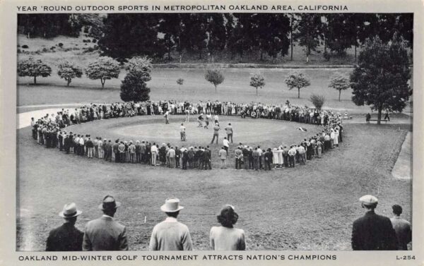 Oakland California Year Round Outdoor Sports Field B/W Photochrome PC U2167