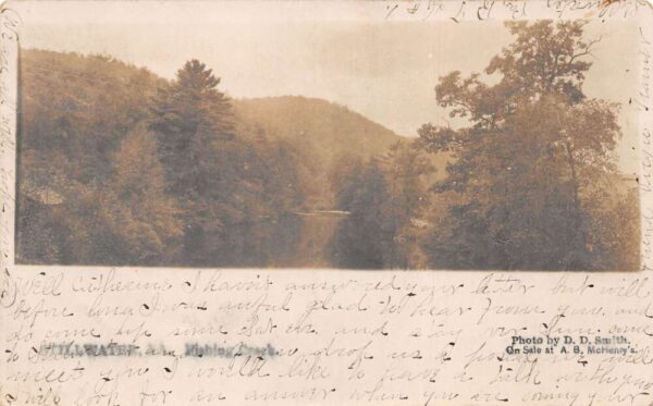 Stillwater Pennsylvania Fishing Creek Scenic View Real Photo Postcard AA64655