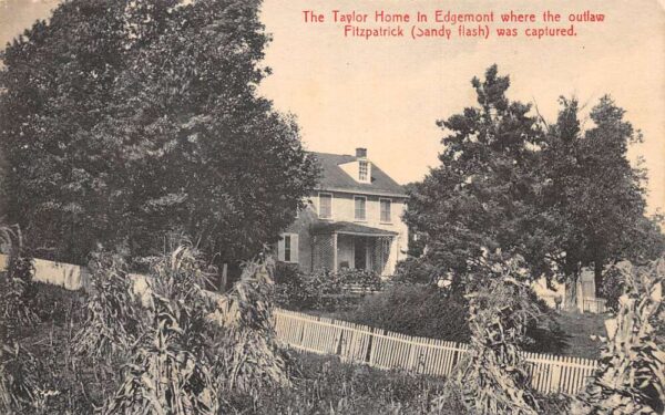 Edgemont Pennsylvania Taylor Home Outlaw Fitzpatrick Sandy Flash PC AA64657