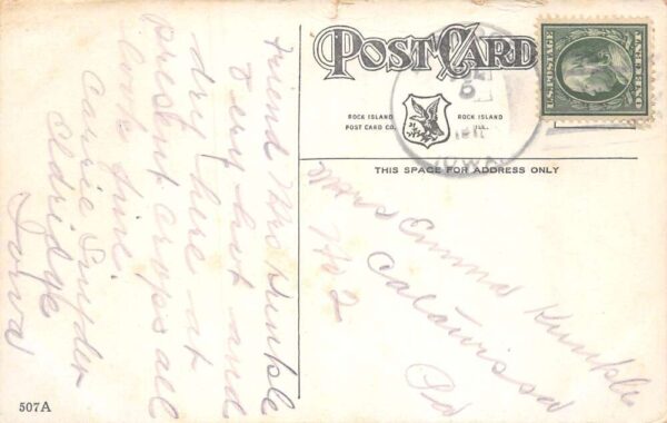 Trempeleau Wisconsin Steamer Quincy Shipwreck Vintage Postcard AA64693 - Image 2