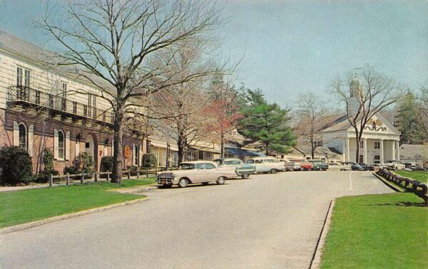 Long Island New York Stony Brook, View of Shopping Center Entrance PC U2362