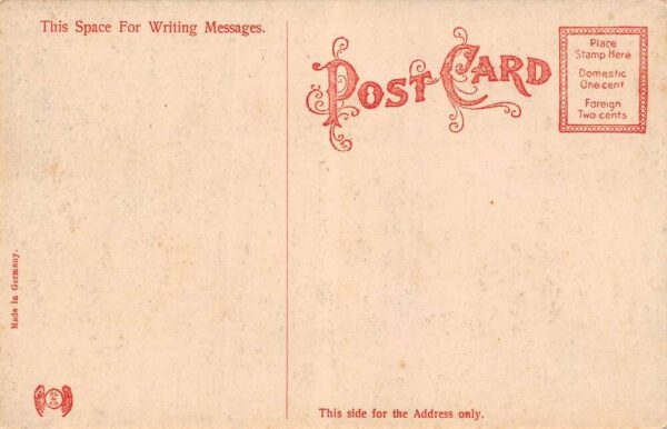 Fonda New York Main Street, Showing Methodist Church and Post Office PC U2409 - Image 2