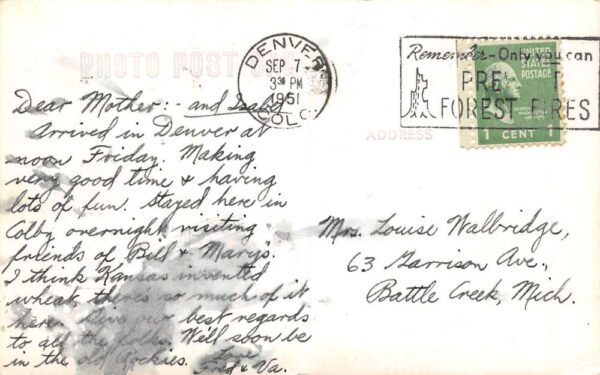 Colby Kansas Grain Elevator Real Photo Vintage Postcard U2432 - Image 2
