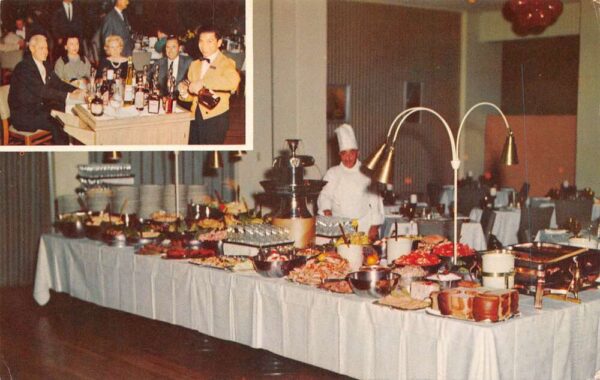 Alameda California Naval Air Station Officer's Club Commissioned Feast PC U2614