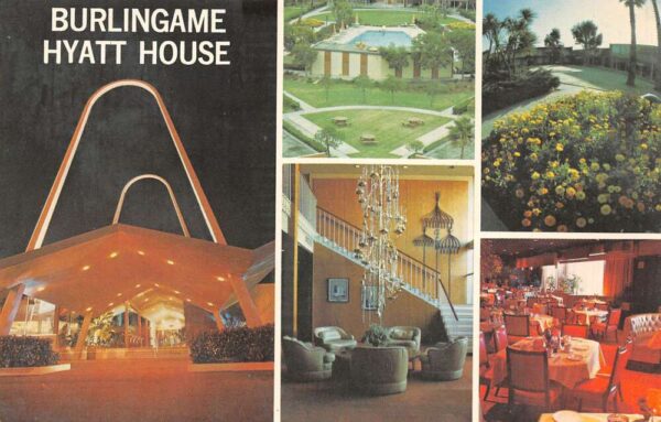 Burlingame California Burlingame Hyatt House Multi-View Photochrome PC U2644