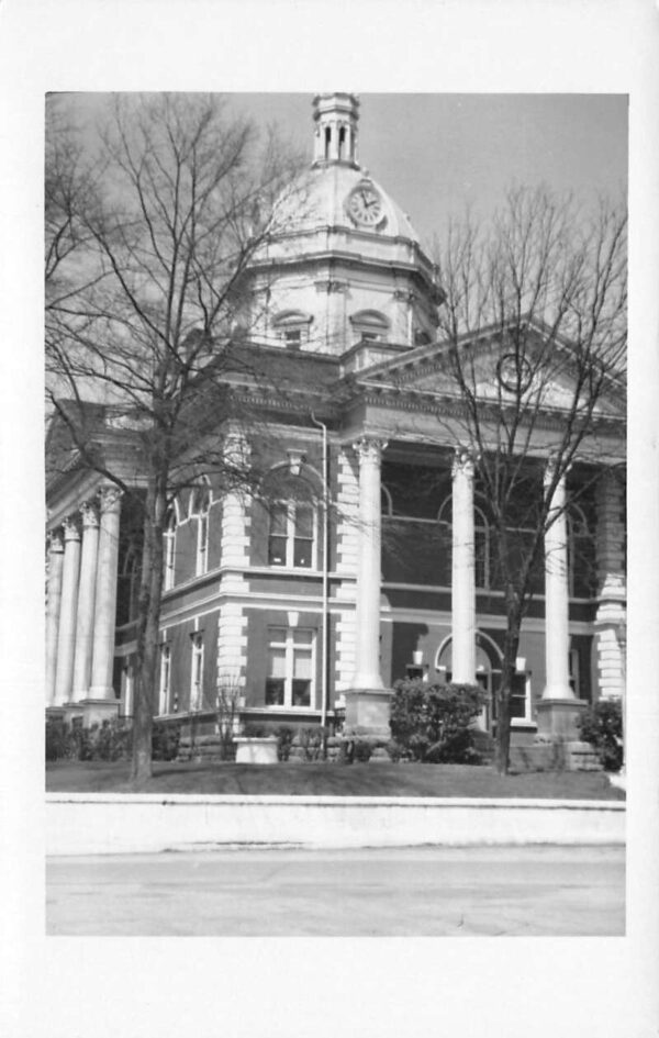 Greenville Georgia Meriwether County Court House Real Photo Postcard AA64871