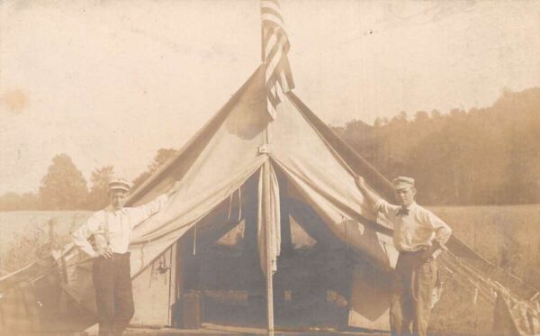 Pennsylvania Allegheny Camping Club Real Photo Vintage Postcard AA64985