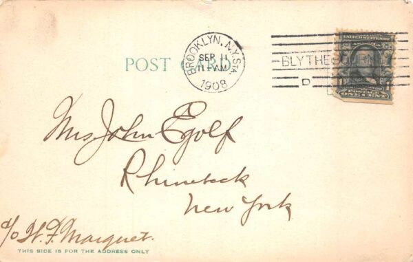 Brooklyn New York Flatbush Trust Co Bank Vintage Postcard AA65018 - Image 2