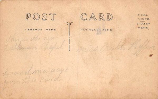 St Petersburg Florida ? Trinity Lutheran Church Real Photo Postcard AA65026 - Image 2