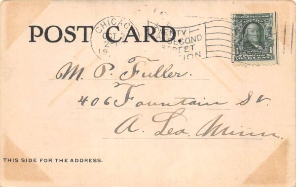 Chicago Illinois McKillip Veterinary College Vintage Postcard AA65062 - Image 2