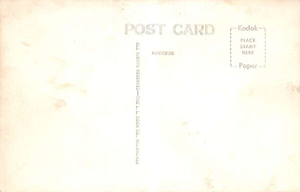 Valdez Alaska Snow Piled Up Past Roof Real Photo Vintage Postcard U2783 - Image 2