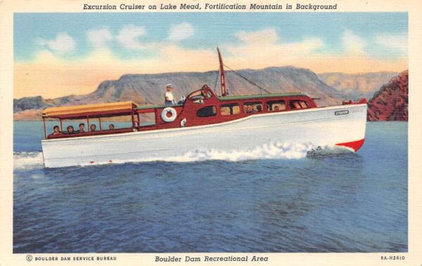 Boulder Wyoming Excursion Cruiser, Lake Mead Boulder Dam Recreation Area PC U2823