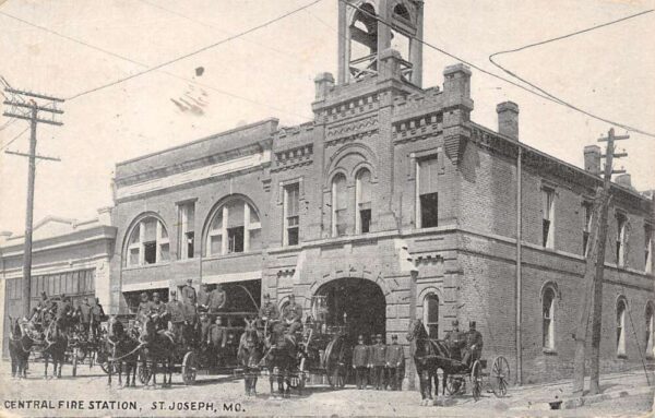 St. Joseph Missouri Central Fire Station Fire Company Assembled PC U2903