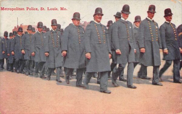 St. Louis Missouri Metropolitan Police Department Officers In Uniform PC U2905