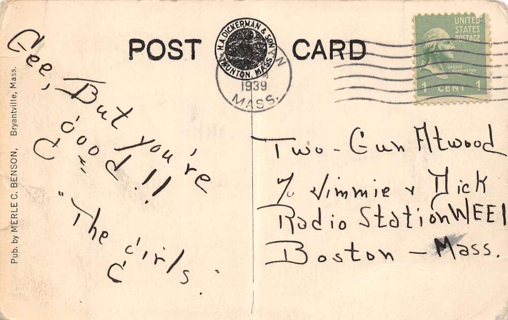 Bryantville Massachusetts Benson's Restaurant, Coca Cola Sign PC U2945 - Image 2