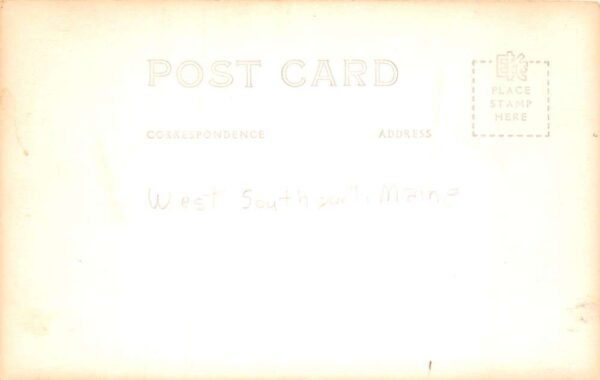 West Southport Maine Sheepscot Shores Real Photo Vintage Postcard AA65174 - Image 2