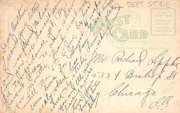 Oakland California HC Capwell Venetian Roof Garden Vintage Postcard AA65176 - Image 2