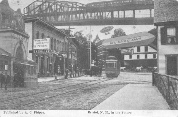 Bristol New Hampshire Exaggeration "In the Future" Vintage Postcard AA65220