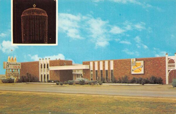 Alexandria Louisiana Alexandria Inn Multi-View Photochrome Postcard U3034