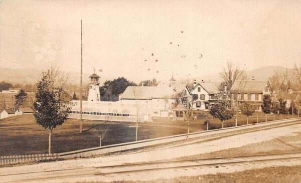 West Swanzey New Hampshire Denman Thompson Home Real Photo Postcard AA65276