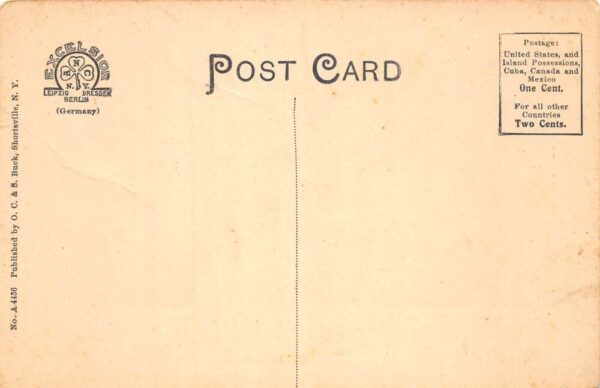 Manchester New York Main Street Vintage Postcard AA65303 - Image 2