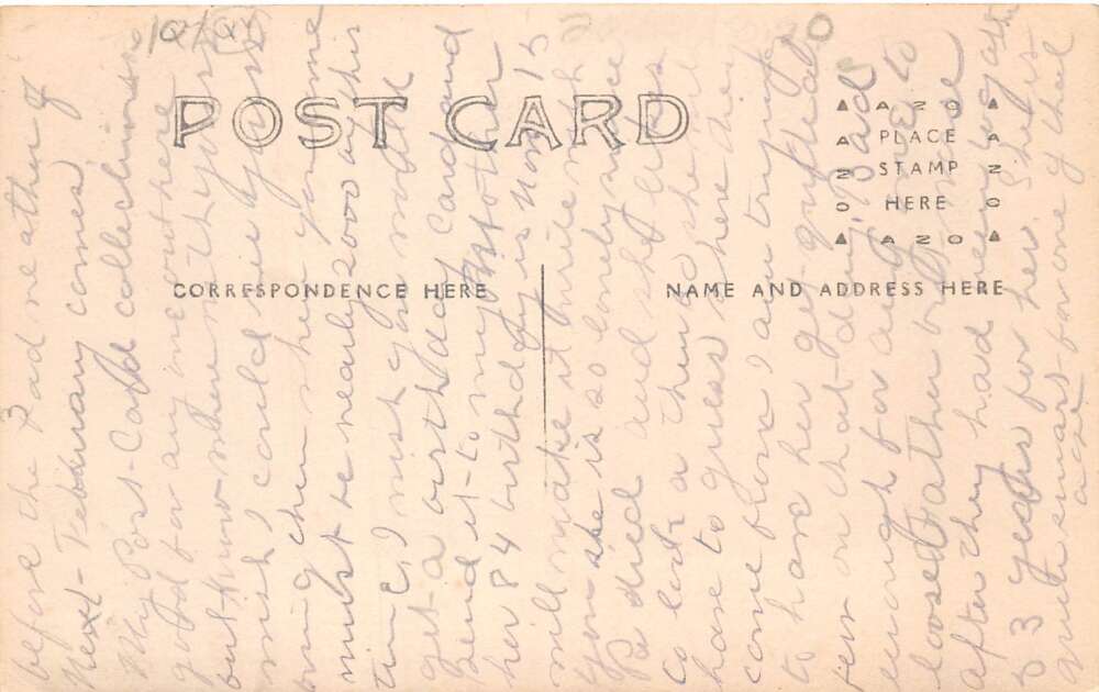 Burtonville New York Street Scene Real Photo Vintage Postcard AA65316 - Image 2