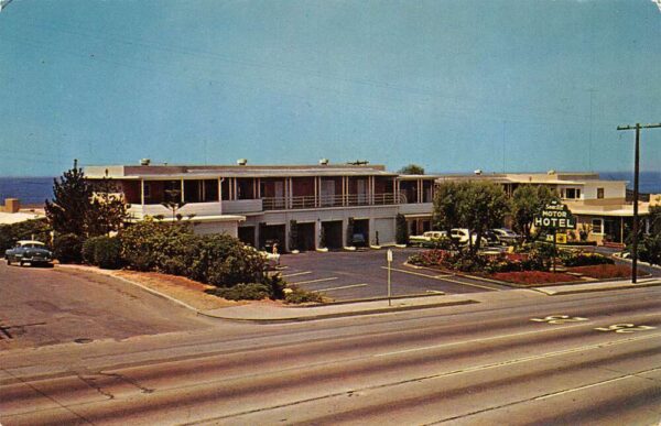 Laguna Beach California The Seacliff Hotel Exterior, Color Photochrome PC U3052