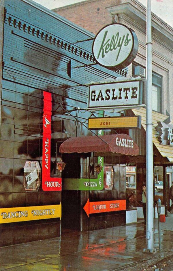Miles City Montana Kelly's Gaslite Bar, Restaurant, And Night Club PC U3076