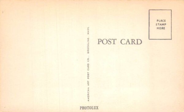 Mansfield Massachusetts Fire Station Tydol Sign Vintage Postcard U3248 - Image 2
