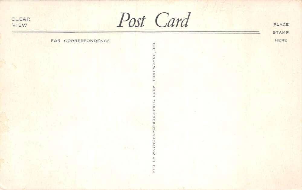 Columbia City Indiana Main & Van Buren Sts. Drug Store & Jeweler PC U3271 - Image 2