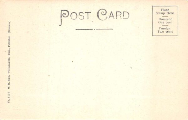 Orange Massachusetts South Main street B/W Lithograph Vintage Postcard U3380 - Image 2