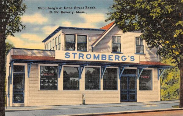 Beverly Massachusetts Stromberg's Restaurant At Dane Street Beach PC U3403