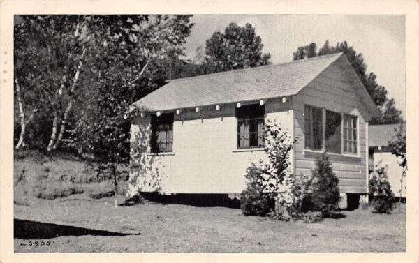 Pinnacle New York Family Cabins In The Heldeberg Mountains B/W Photo PC U3533