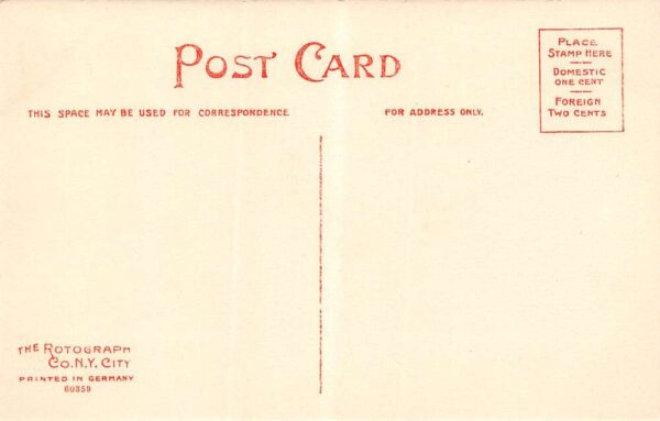 Mount Morris New York Lower Main Street Residential Area Vintage Postcard U3660 - Image 2