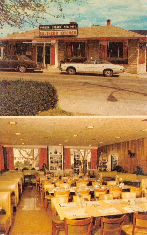 New Market Virginia Southern Kitchen Multi-Views, Photochrome Vintage PC U3695