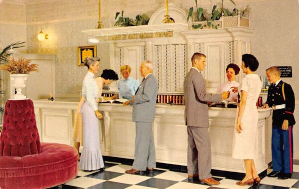 Anaheim California Disneyland " Carefree Corner" Interior, Information Center PC U3747