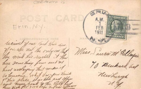 Erin New York Post Office General Store Real Photo Postcard AA65361 - Image 2