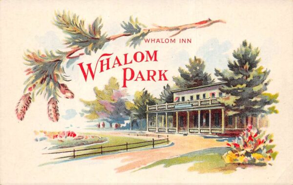 Whalom Park Massachusetts Whalom Inn Vintage Postcard AA65408